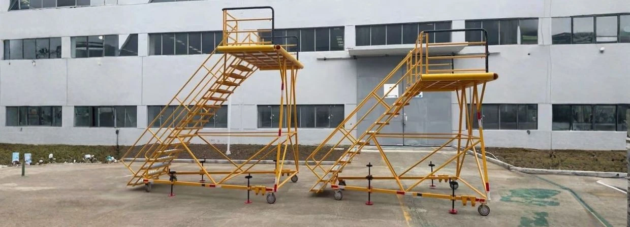Escadas plataformas