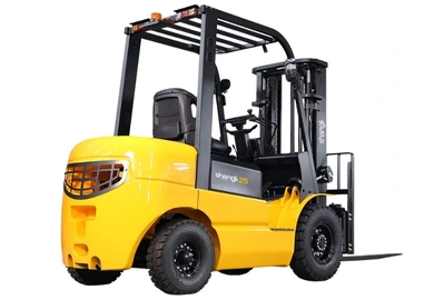 Empilhadeira Diesel Shangli 2500 kg Torre Duplex 3 metros Motor Xinchai